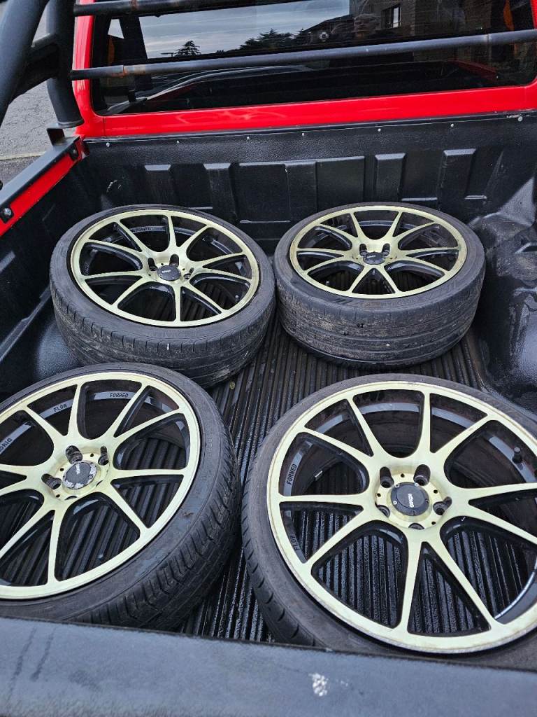 Konig Freeform 19" and tyres