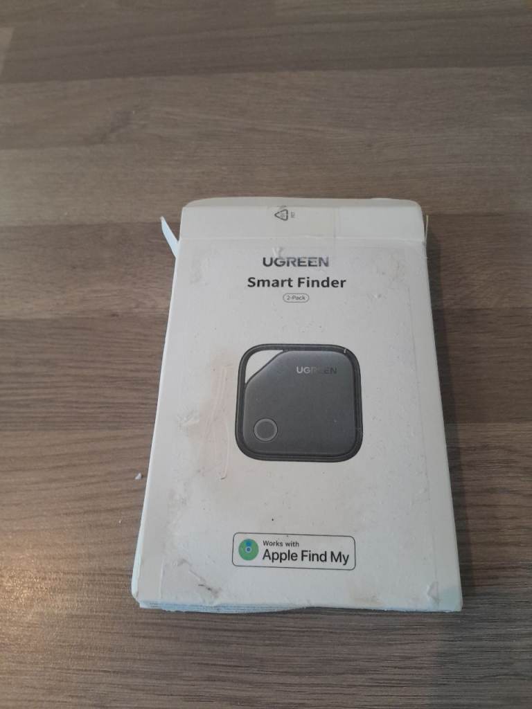 Brand New UGreen Smart Finder 2 Pack Air Tag Keys Item Locator Apple FindMy IOS