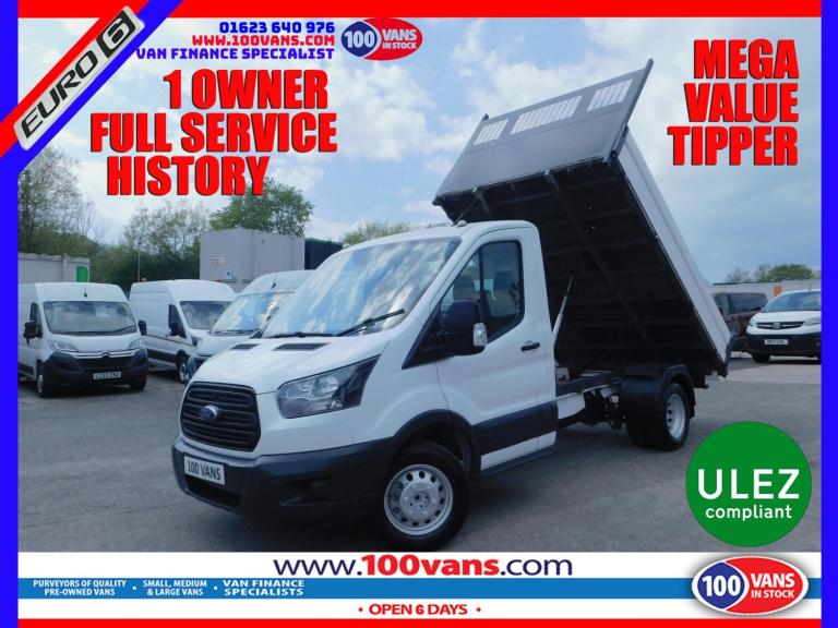 2018 Ford Transit 2.0 350 EcoBlue RWD L2 H1 Euro 6 2dr (DRW) CHASSIS CAB Diesel Manual