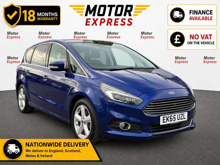 2015 Ford S-Max 2.0 TDCi 150 Titanium 5dr MPV Diesel Manual