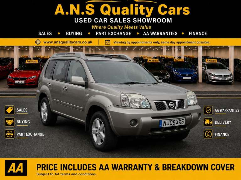 2005 Nissan X-Trail 2.5i T-Spec 5dr ESTATE Petrol Automatic