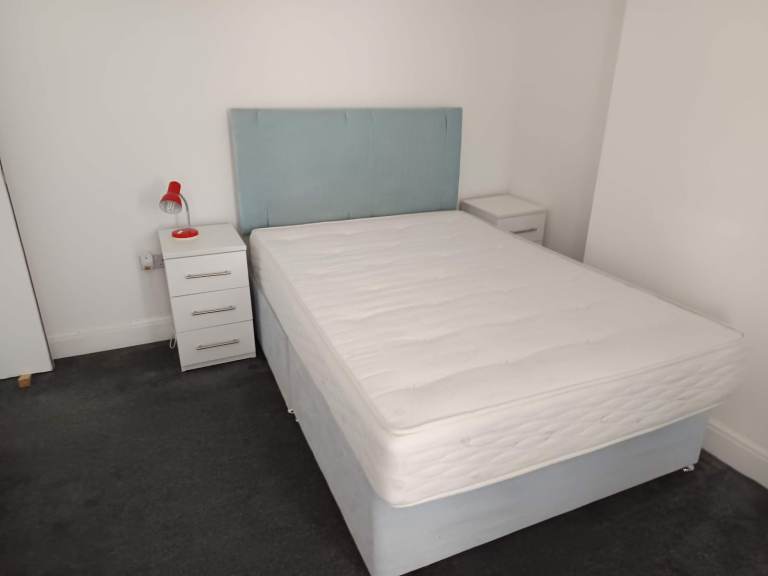 Double Bed With Headboard (can be removed)
