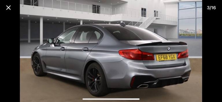 2018 BMW 5 Series 520d M Sport 4dr Auto SALOON DIESEL Automatic