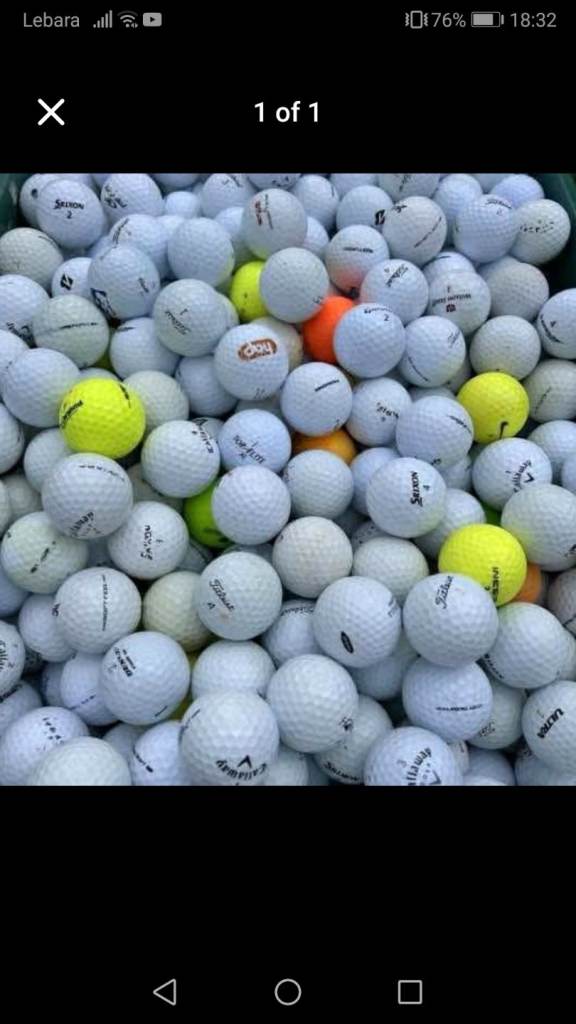 Golf balls titleist and all other brands 