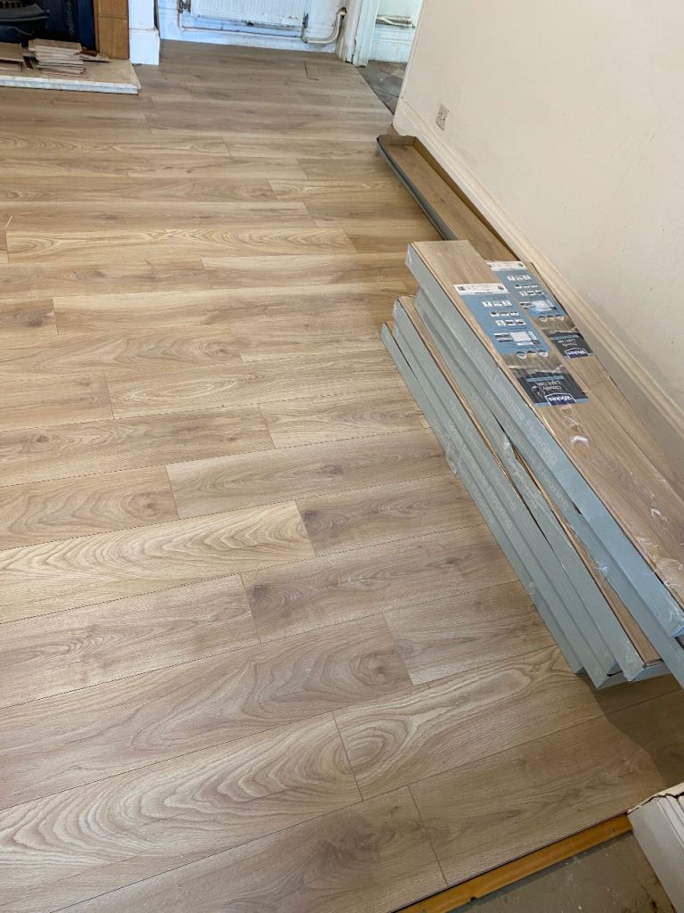 Laminate flooring for fitting 