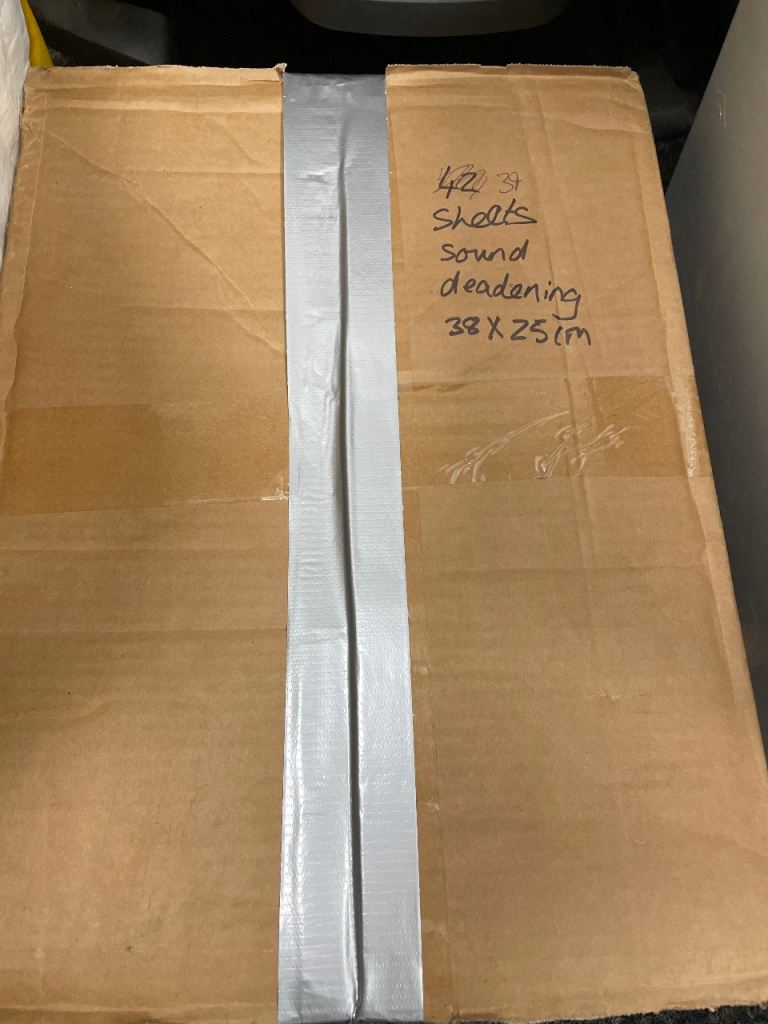 Sound deadening sheets 