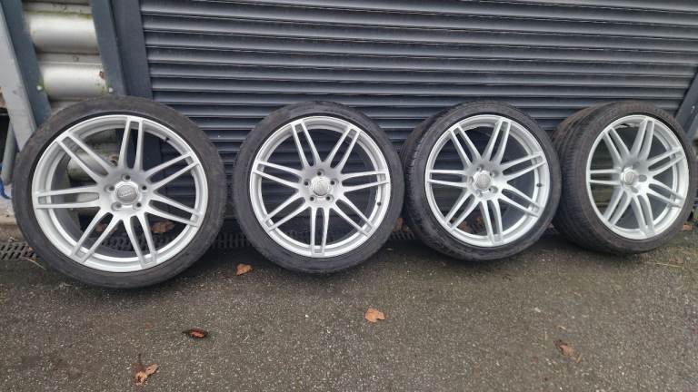 Genuine 20" Audi S6 S7 S8 Le Mans Alloy Wheels 5x112  9j  et37  4H0601025AA 4H0601025AB