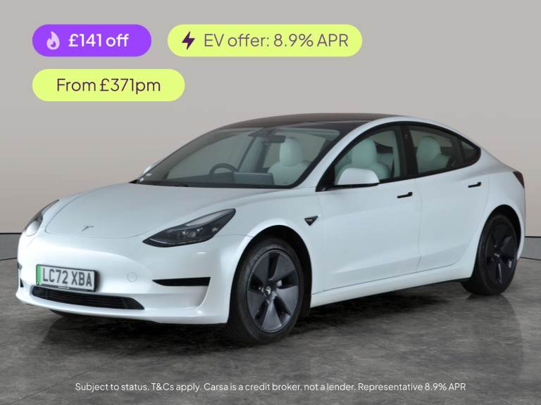 2022 Tesla Model 3 RWD 4dr Auto SALOON ELECTRIC Automatic