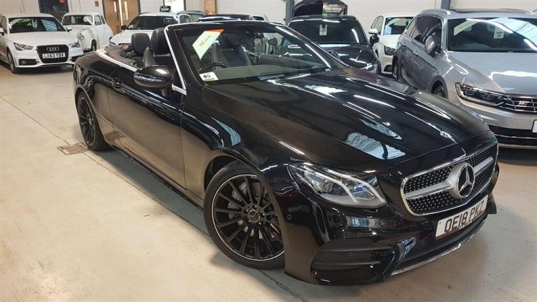 2018 Mercedes-Benz E Class 2.0 AMG Line Cabriolet G-Tronic+ Euro 6 (s/s) 2dr Convertible Petrol A...