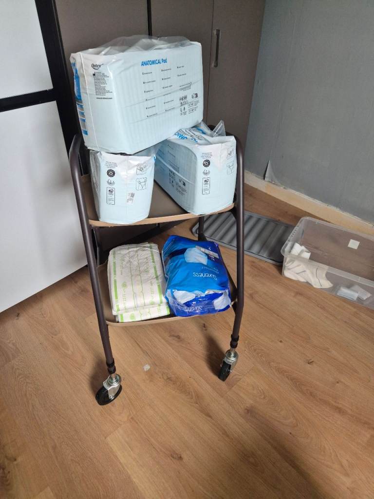 Free walker Trolley and Anatomical pad