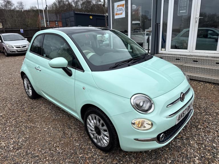 2018 Fiat 500 1.2 Lounge Euro 6 (s/s) 3dr HATCHBACK Petrol Manual
