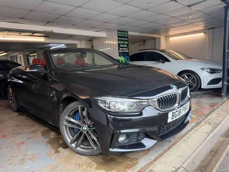 2018 BMW 4 Series 2.0 420d M Sport Auto Euro 6 (s/s) 2dr CONVERTIBLE Diesel Automatic