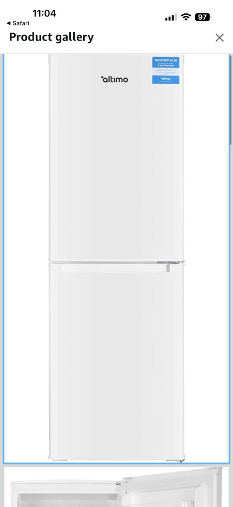 White Fridge Freezer