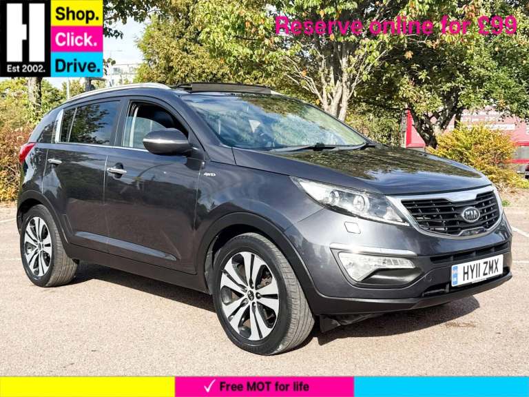 2011 Kia Sportage 2.0 CRDi KX-3 SUV 5dr Diesel Auto AWD Euro 5 (134 bhp) ESTATE Diesel Automatic
