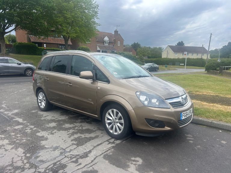 FREE ULEZ 7 SEAT VAUXHALL ZAFIRA DESIGN PETROL 2014 64 REG 1 OWNER WITH FULL SERVICE HISTORY 