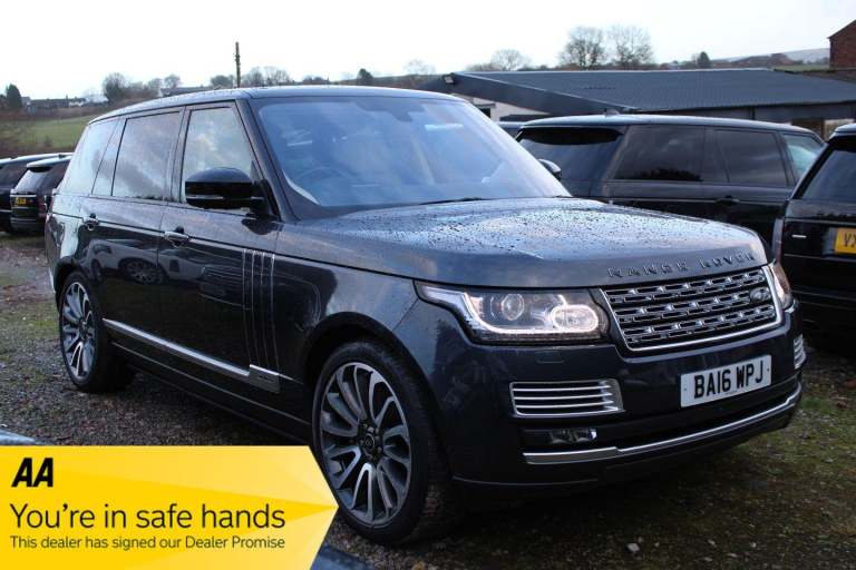 2016 Land Rover Range Rover 5.0 V8 SV Autobiography Auto 4WD Euro 6 (s/s) 5dr LWB ESTATE Petrol A...