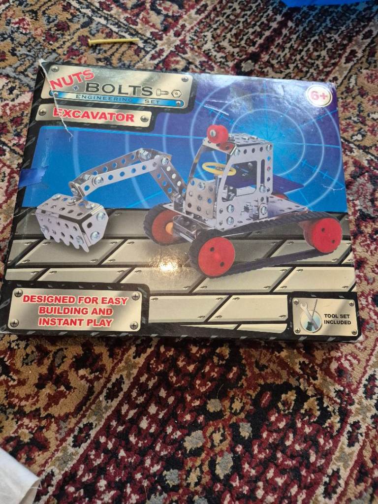 Nuts and bolts engeneering set 6+