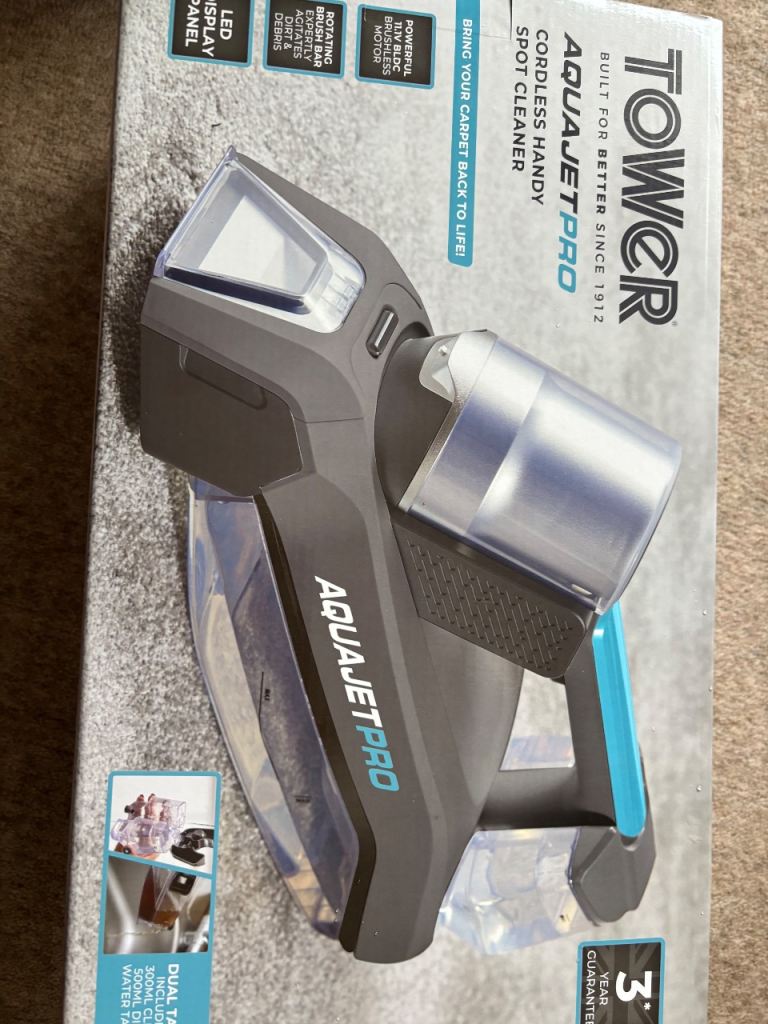 Tower Aquajet Pro Carpet cleaner £49