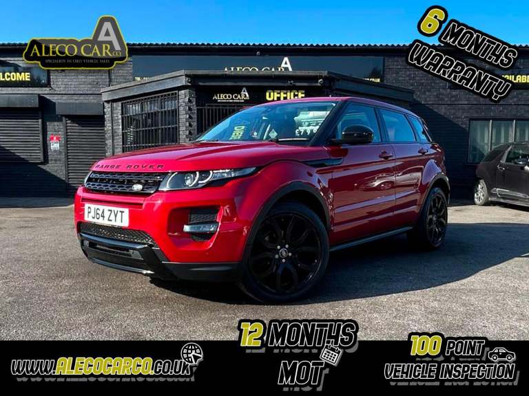 LAND ROVER RANGE ROVER EVOQUE 2.2 SD4 Dynamic Red Manual Diesel 2014
