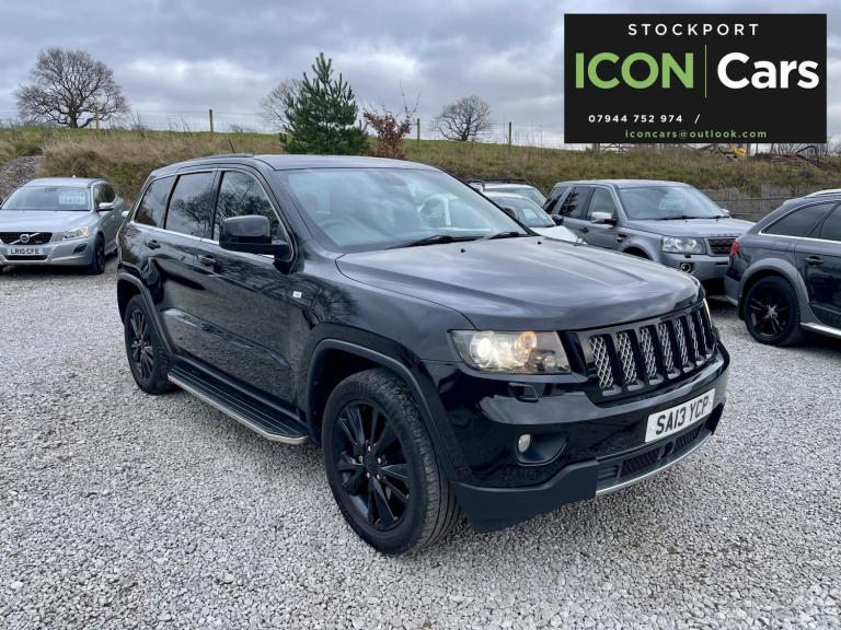 JEEP GRAND CHEROKEE 3.0 V6 CRD S Limited Black Auto Diesel 2013