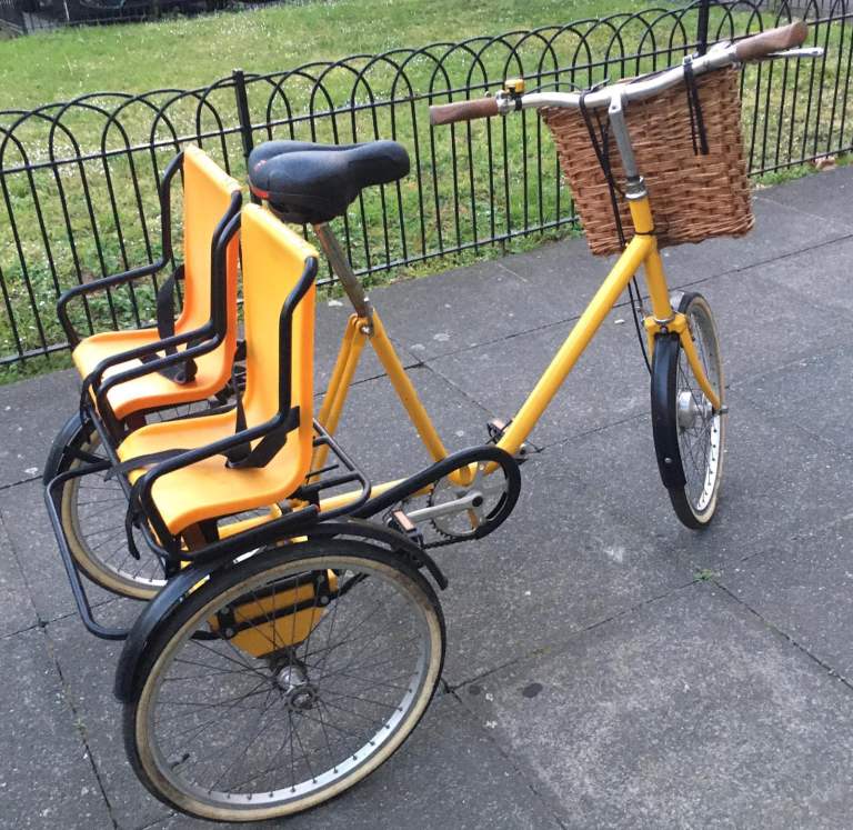 Beautiful vintage-style Pashley cargo tricycle in good condition 