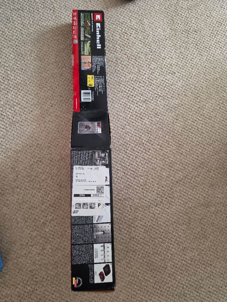 New Einhell Electric Hedge Trimmer – Unopened Box