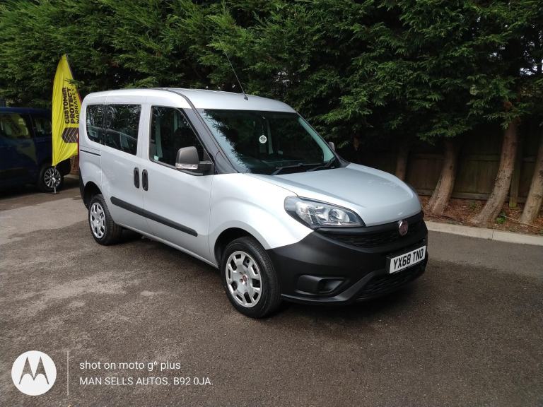 2018 Fiat Doblo 1.4 Pop MPV 5dr Petrol Manual Wheelchair Accessible Vehicle.