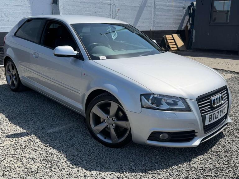 2012 Audi A3 2.0 TFSI Quattro Black Edition 3dr S Tronic HATCHBACK PETROL Automatic