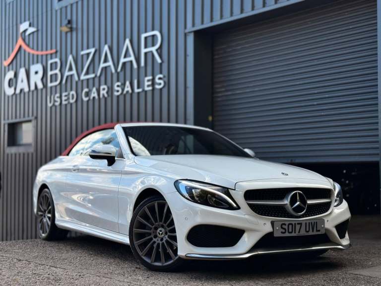 2017 Mercedes-Benz C Class C220d 4Matic AMG Line 2dr Auto CONVERTIBLE DIESEL Automatic