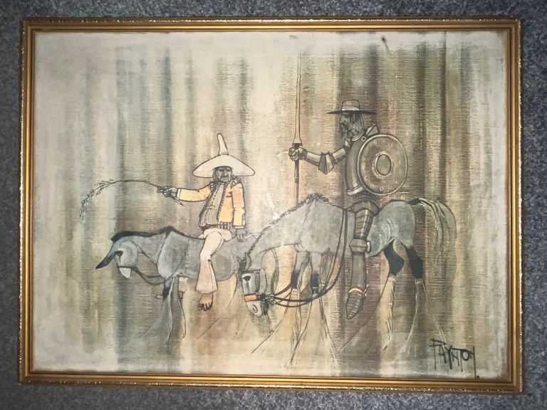 Don Quixote Print by Paynton