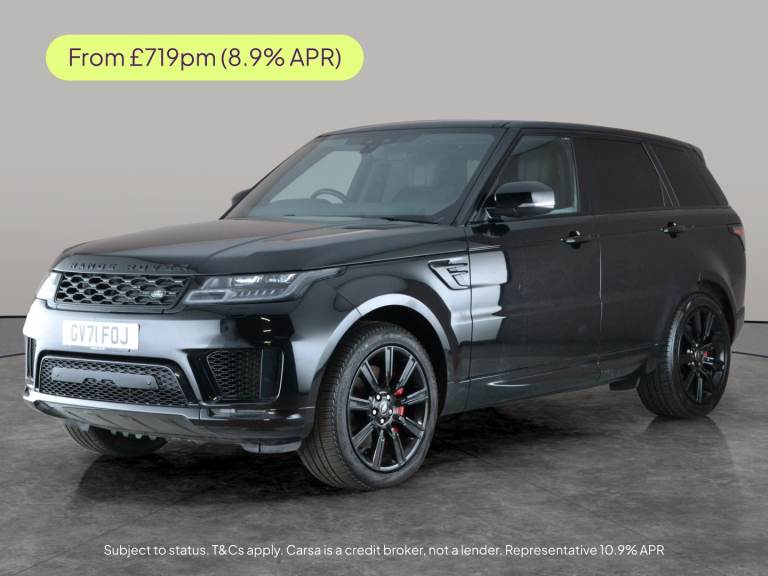2022 Land Rover Range Rover Sport 2.0 P400e 13.1kWh HSE Dynamic Black SUV 5dr Petrol Plug-in Hybr...