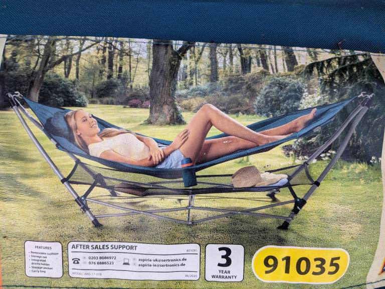 Portable Hammock with Stand 