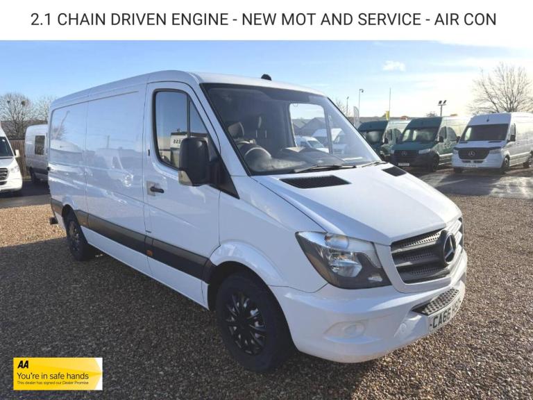 2016 Mercedes-Benz Sprinter 2.1 314 CDi Panel Van 5dr Diesel Manual RWD L2 (213 g/km, 140 bhp) Pa...