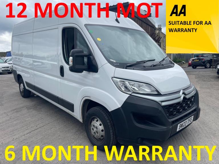 2023 Citroen Relay 2.2 BlueHDi H2 Van 140ps Enterprise Edition PANEL VAN Diesel Manual