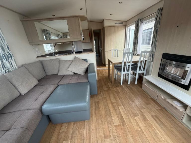 3 BED STATIC CARAVAN FOR SALE ABI BEACHCOMBER 38X12 DG CH OFF SITE