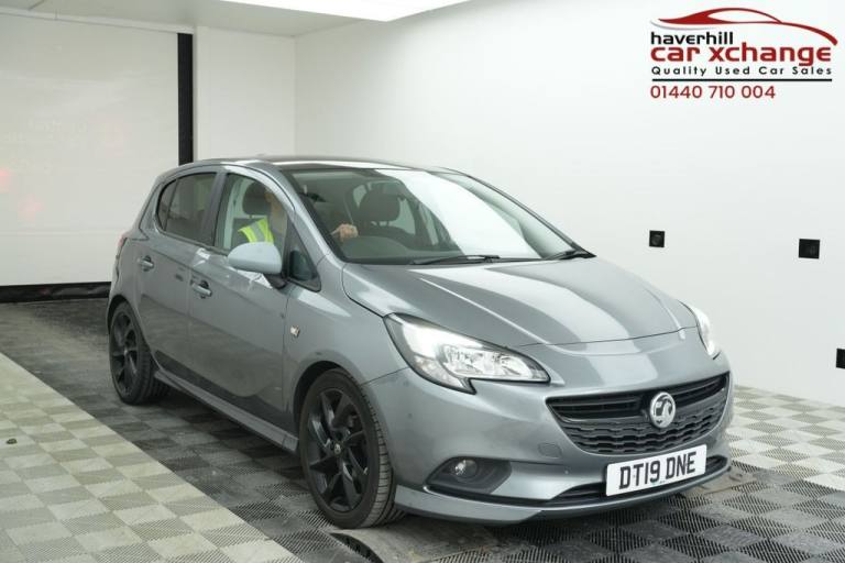 2019 Vauxhall Corsa 1.4i ecoTEC SRi VX Line Nav Black Hatchback 5dr Petrol Manual Euro 6 (90 ps H...