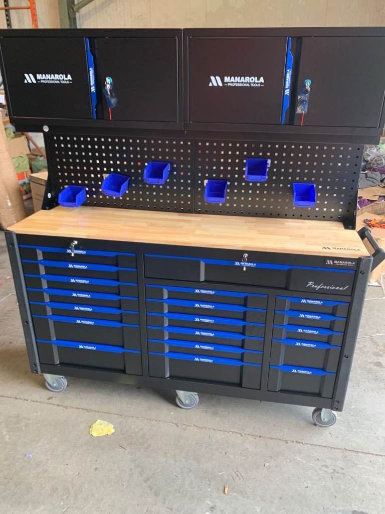 68Inch Tool Box Chest Upper Cabinets