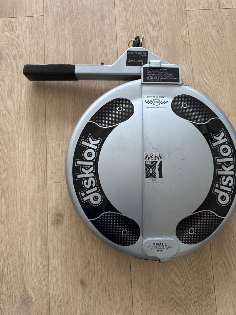 Disklok steering wheel lock - small