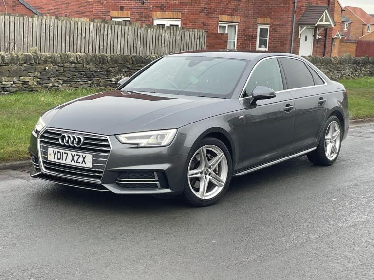 2017 Audi A4 2.0 TDi S-Line 190bhp Auto S-Tronic 4dr Saloon, Nav, Heated Seats, Keyless, Sensors