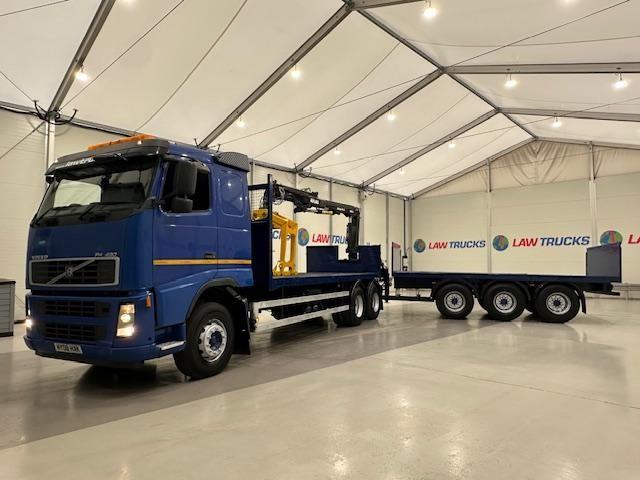 Volvo FH 430 6x4 Double Drive Brick Grab Drawbar