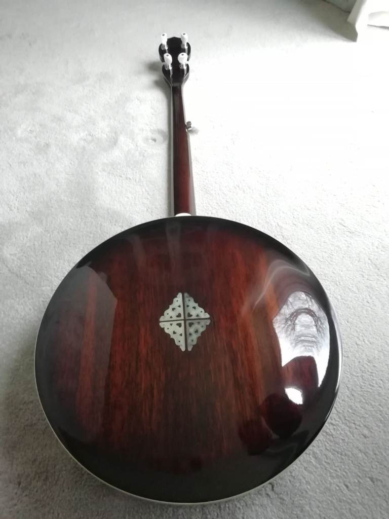 Aria 5 String Banjo with hard case