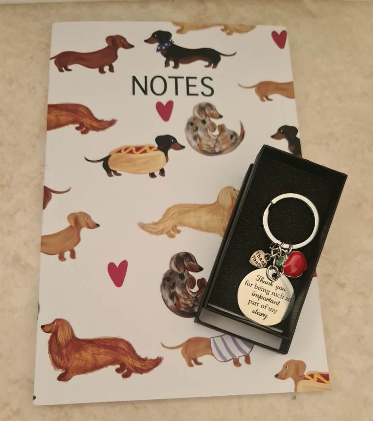 Teachers gifting items
