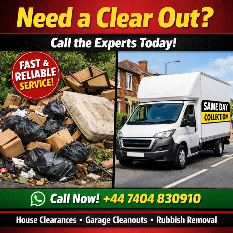Rubbish Removal London | House & Garden Waste | Fast Collection