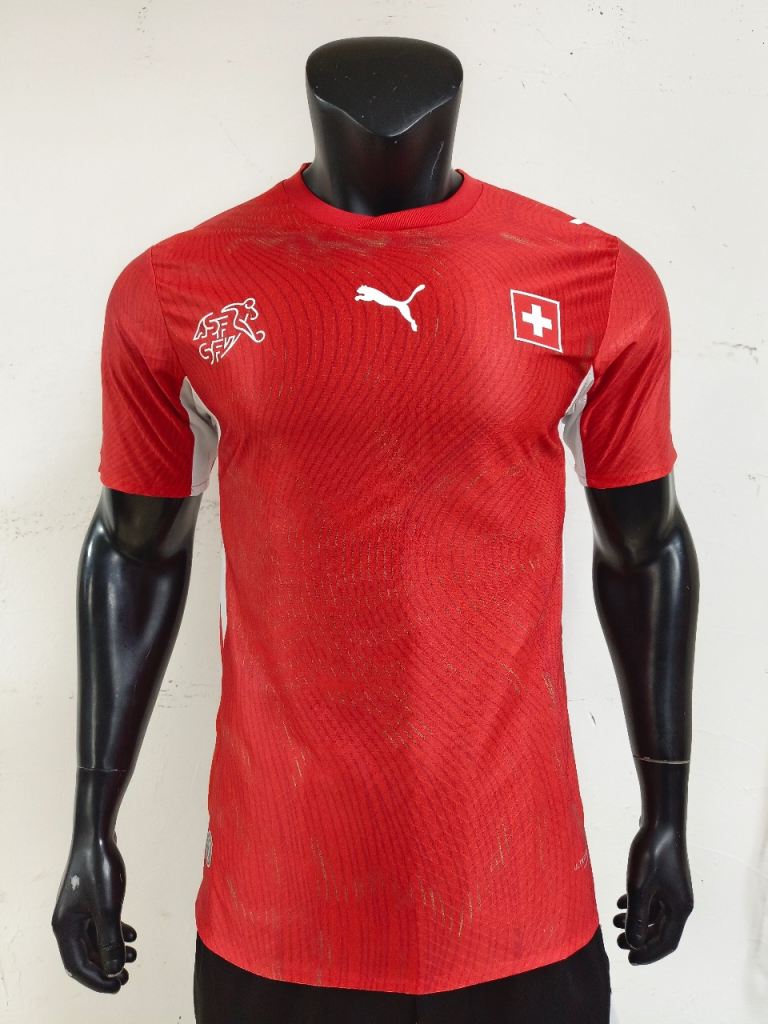 Puma Switzerland Football Shirt - Red, New