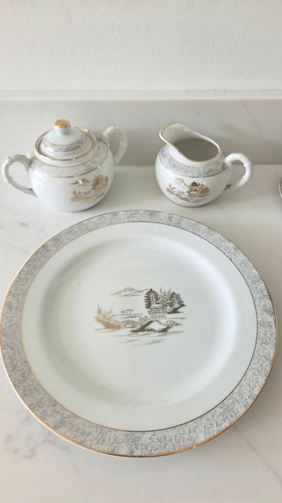 Japanese vintage china tea set