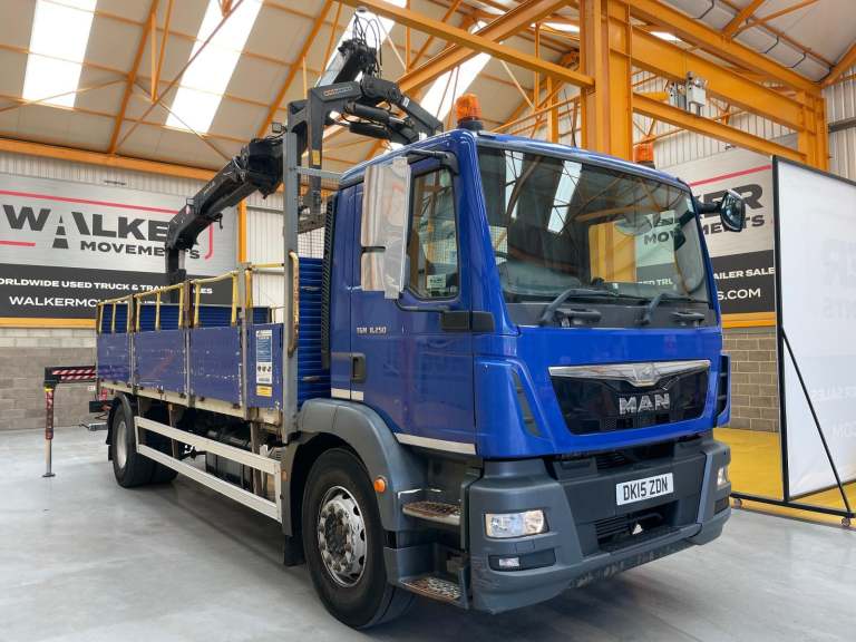 MAN TGM 18.250 *EURO 6* 4X2 18 TONNE BRICK GRAB 