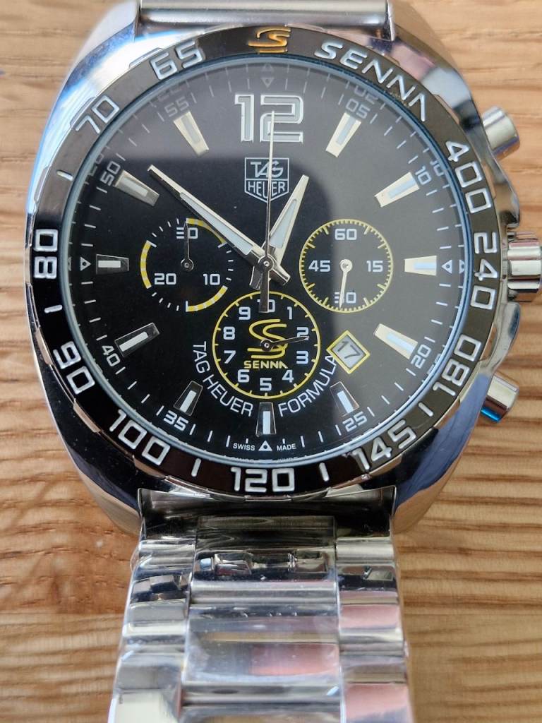 TAG Heuer Senna Formula 1 Chronograph Watch - 25 Year Limited Edition