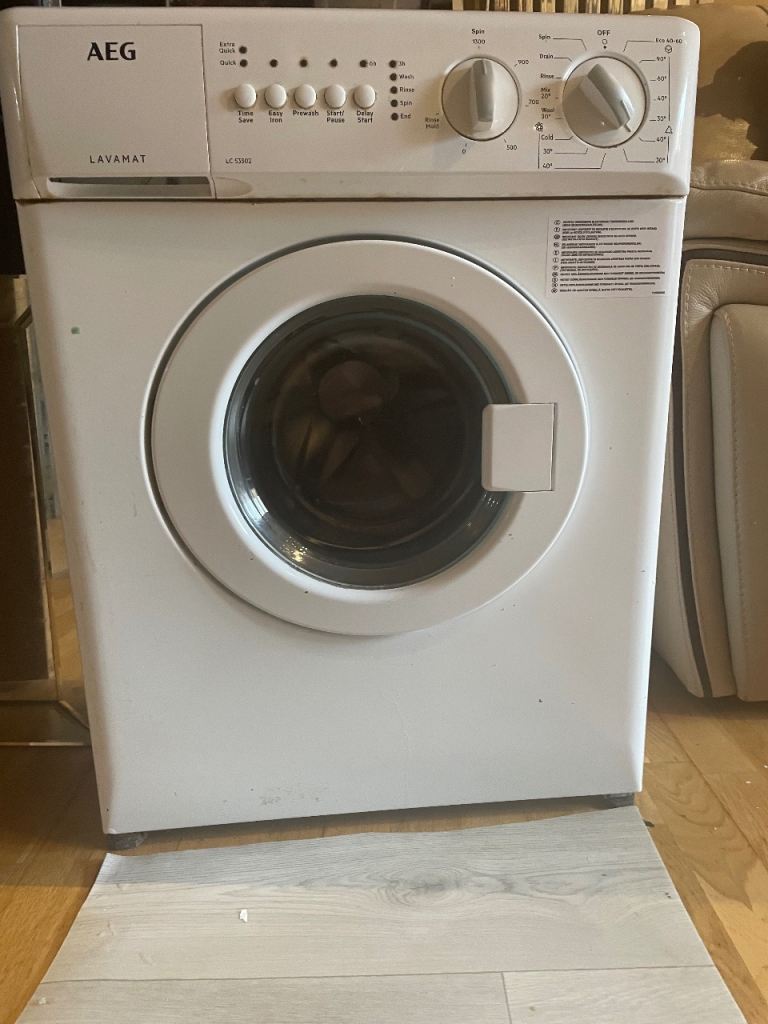 AEG mini washing machine (white)