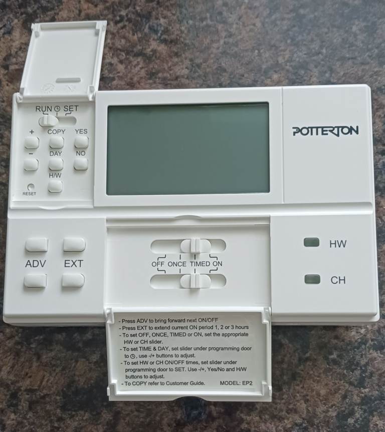 Potterton EP2 Central Heating Timer / Programmer – Good Condition