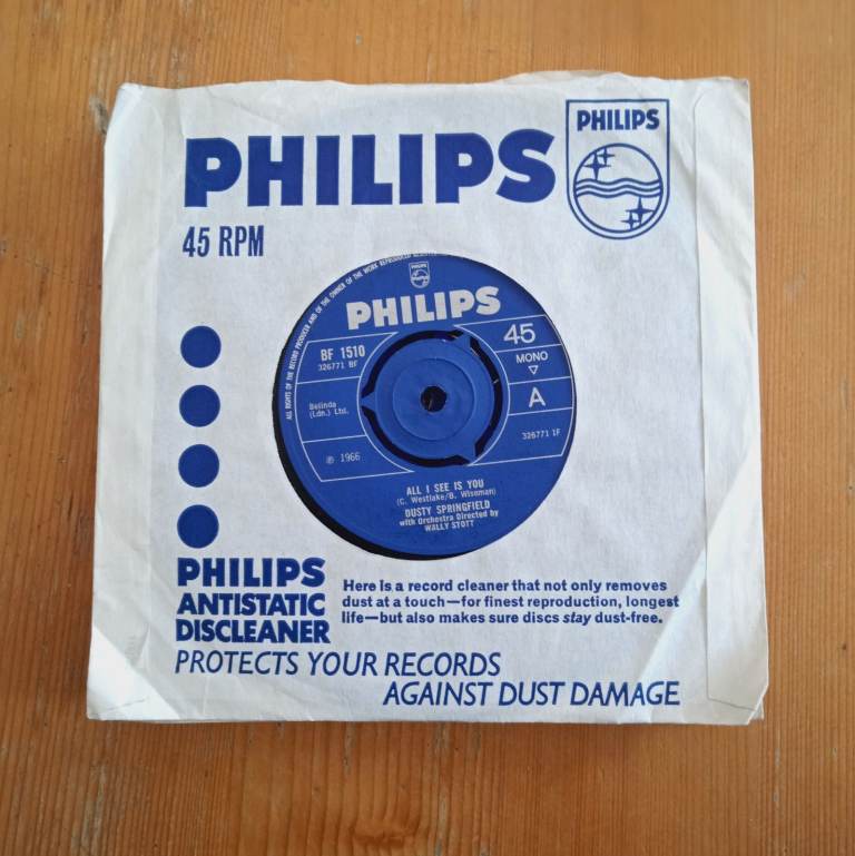 Dusty Springfield Philips 45 RPM Singles 